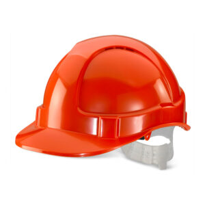 Economy Vented Safety Helmet Orange