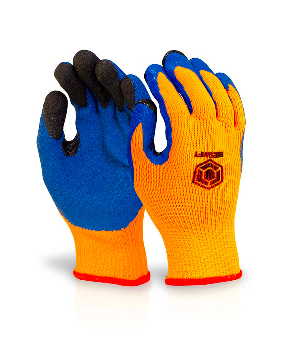 Latex Thermo-star Fully Dipped Glove Orange