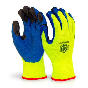 Latex Thermo-star Fully Dipped Glove Saturn Yellow