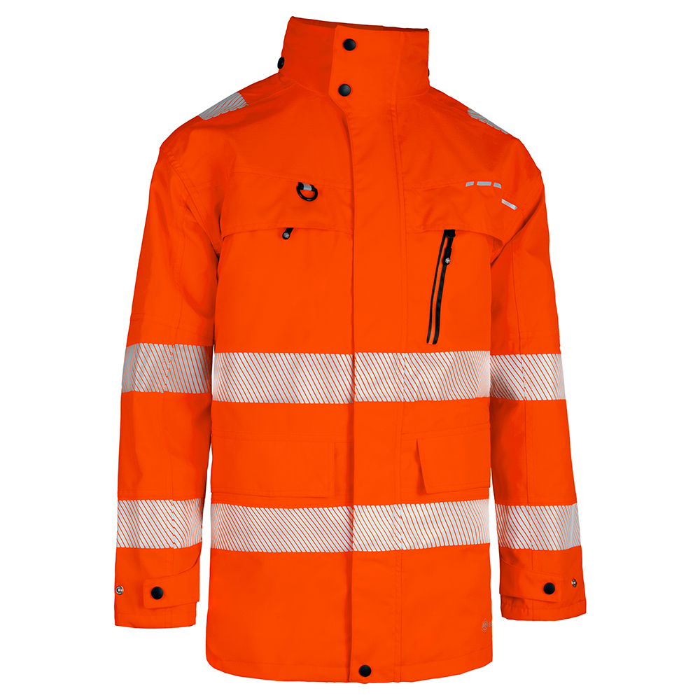 Deltic Hi-vis Orange Foul Weather Jacket